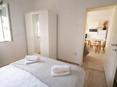 Krevet ili kreveti u jedinici u objektu Višić apartment