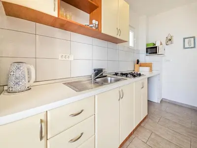 Kuhinja ili čajna kuhinja u objektu Apartment Miline-1 by Interhome