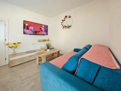 TV i/ili zabavni centar u objektu Apartment Miline-1 by Interhome