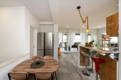 Kuhinja ili čajna kuhinja u objektu MY DALMATIA - Sea view Penthouse Nikita