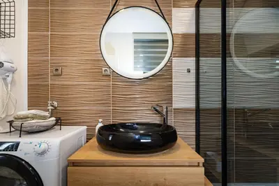 Kupaonica u objektu MY DALMATIA - Sea view Penthouse Nikita