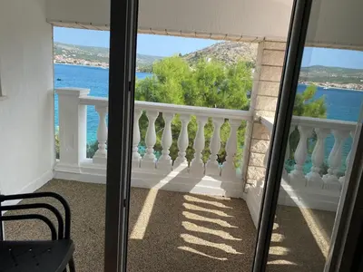 Balkon ili terasa u objektu Seestern