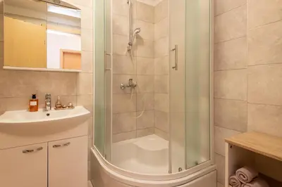 Kupaonica u objektu Apartment Eden de Mer - Odmor u srcu Dalmacije u Žaboriću kraj Šibenika