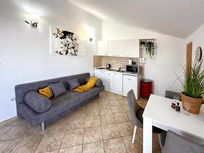 Kuhinja ili čajna kuhinja u objektu Apartment Luka