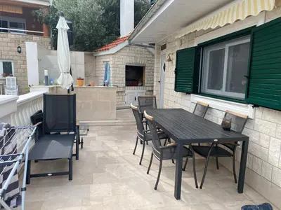 Balkon ili terasa u objektu Oktobus