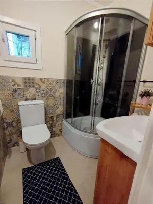 Kupaonica u objektu Apartments with swimming pool Vodice - 23759