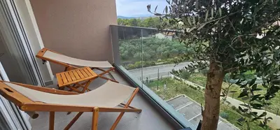 Balkon ili terasa u objektu 74SUITE BETON Šibenik & underground parking