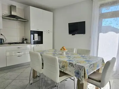 Kuhinja ili čajna kuhinja u objektu Apartman Alfirev Tomislav