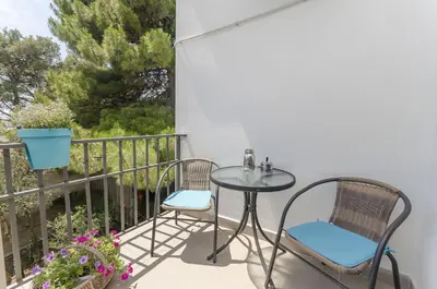 Balkon ili terasa u objektu Apartman Alfirev Tomislav