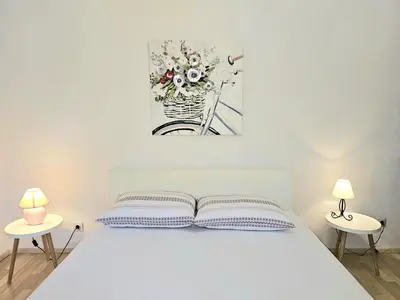 Krevet ili kreveti u jedinici u objektu Apartman Alfirev Tomislav