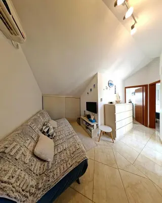 Krevet ili kreveti u jedinici u objektu Pine Tree Dalmatia Srima
