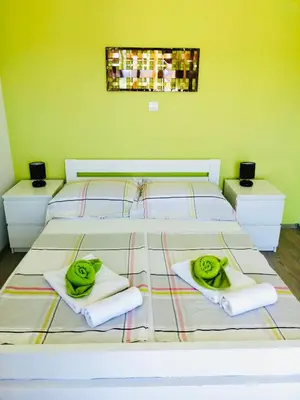 Krevet ili kreveti u jedinici u objektu Villa Sunset