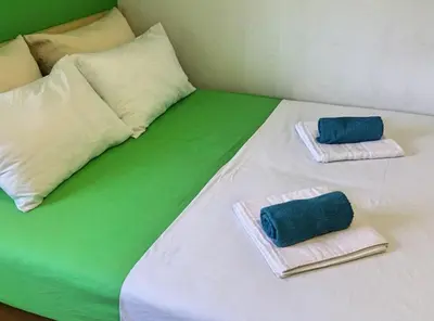Krevet ili kreveti u jedinici u objektu Colorful Family Apartments in Vodice