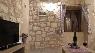 TV i/ili zabavni centar u objektu Apartments Dvor