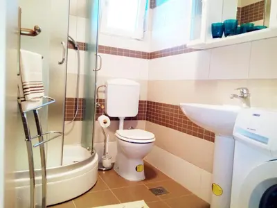 Kupaonica u objektu Holiday Home Turalija