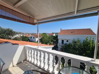 Balkon ili terasa u objektu Apartmani Uvodić