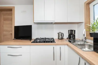 Kuhinja ili čajna kuhinja u objektu Mobile home Banovi dvori III