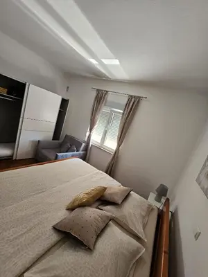 Krevet ili kreveti u jedinici u objektu Apartman Ena terasa&parking