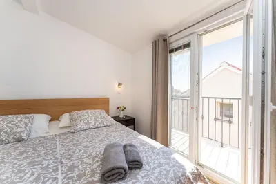 Krevet ili kreveti u jedinici u objektu ApartmentHouse Ivana