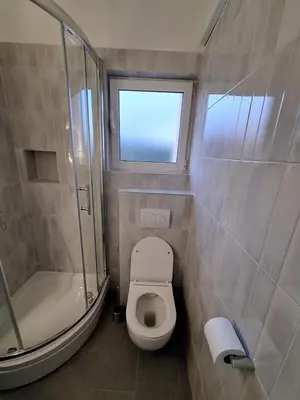 Kupaonica u objektu Apartman Simba terasa&parking
