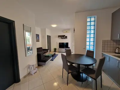 TV i/ili zabavni centar u objektu Lux Apartment
