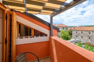 Balkon ili terasa u objektu Apartments with parking space Sibenik - 23756