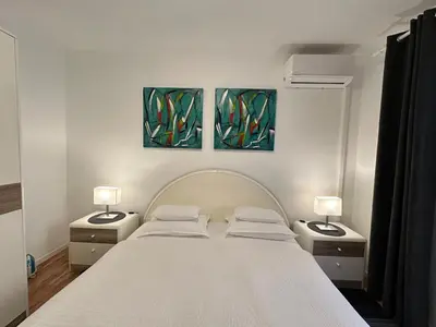 Krevet ili kreveti u jedinici u objektu Apartments - Rooms VESNA