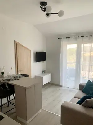 TV i/ili zabavni centar u objektu Apartman Juliet