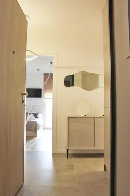 Krevet ili kreveti u jedinici u objektu Apartment Cukarin, modern design, free parking,free wifi