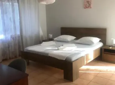 Krevet ili kreveti u jedinici u objektu Pansion Stones Murter