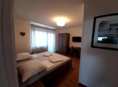 Krevet ili kreveti u jedinici u objektu Pansion Stones Murter