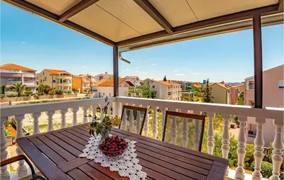 Balkon ili terasa u objektu Two-Bedroom Apartment Vodice With Sea View 06