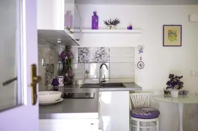 Kuhinja ili čajna kuhinja u objektu House Marie's Lavander Dream