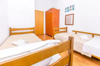 Krevet ili kreveti u jedinici u objektu Apartment Kiara near the beach
