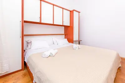 Krevet ili kreveti u jedinici u objektu Apartment Kiara near the beach