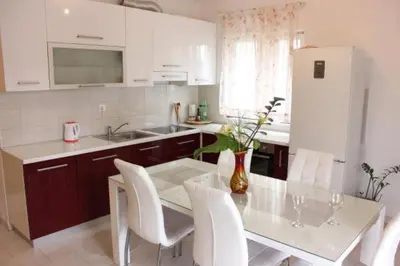 Kuhinja ili čajna kuhinja u objektu Apartment Maras