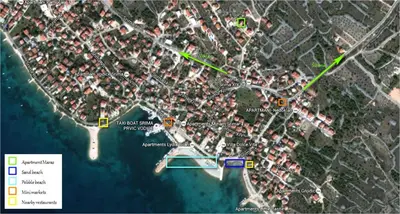 Tlocrt objekta Apartment Maras