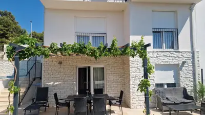 Balkon ili terasa u objektu Villa Hrvatska