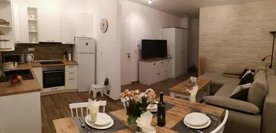 Kuhinja ili čajna kuhinja u objektu Apartments with parking space Solaris, Sibenik - 23927