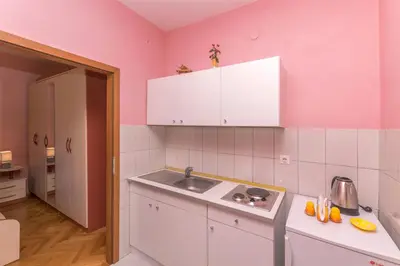 Kuhinja ili čajna kuhinja u objektu Apartments Albina