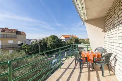 Balkon ili terasa u objektu Apartments Albina