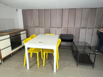 Kuhinja ili čajna kuhinja u objektu Lady A Apartment