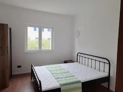 Krevet ili kreveti u jedinici u objektu Apartments by the sea Rogoznica - 23767