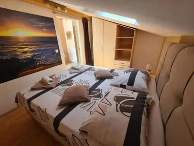 Krevet ili kreveti u jedinici u objektu Apartment DD Grubisic