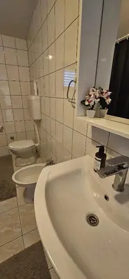 Kupaonica u objektu Apartman Pida , apartman s 1 spavaćom sobom