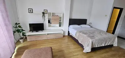 Krevet ili kreveti u jedinici u objektu Apartman Pida , apartman s 1 spavaćom sobom