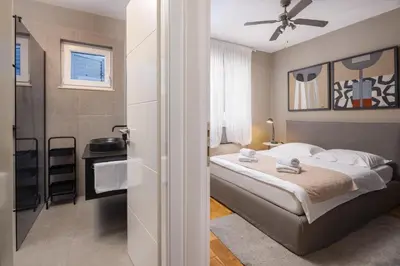 Krevet ili kreveti u jedinici u objektu ZK luxury Villa