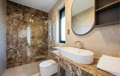 Kupaonica u objektu Me Paradise Villa Olive