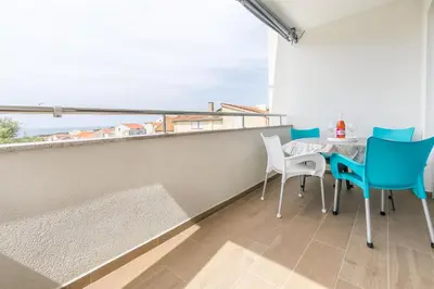 Balkon ili terasa u objektu Apartment Cvita