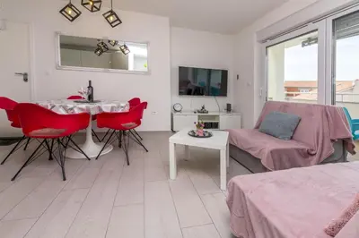 TV i/ili zabavni centar u objektu Apartment Cvita
